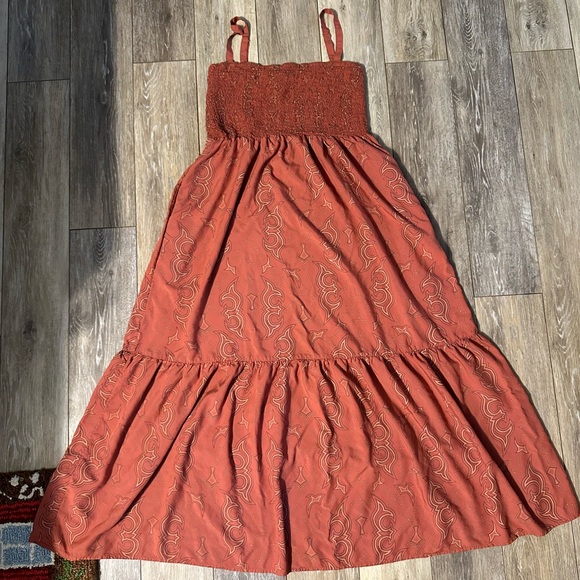 Wrangler Dresses & Skirts - Wrangler Retro Women’s Paprika Boot Stitch Design Maxi Dress